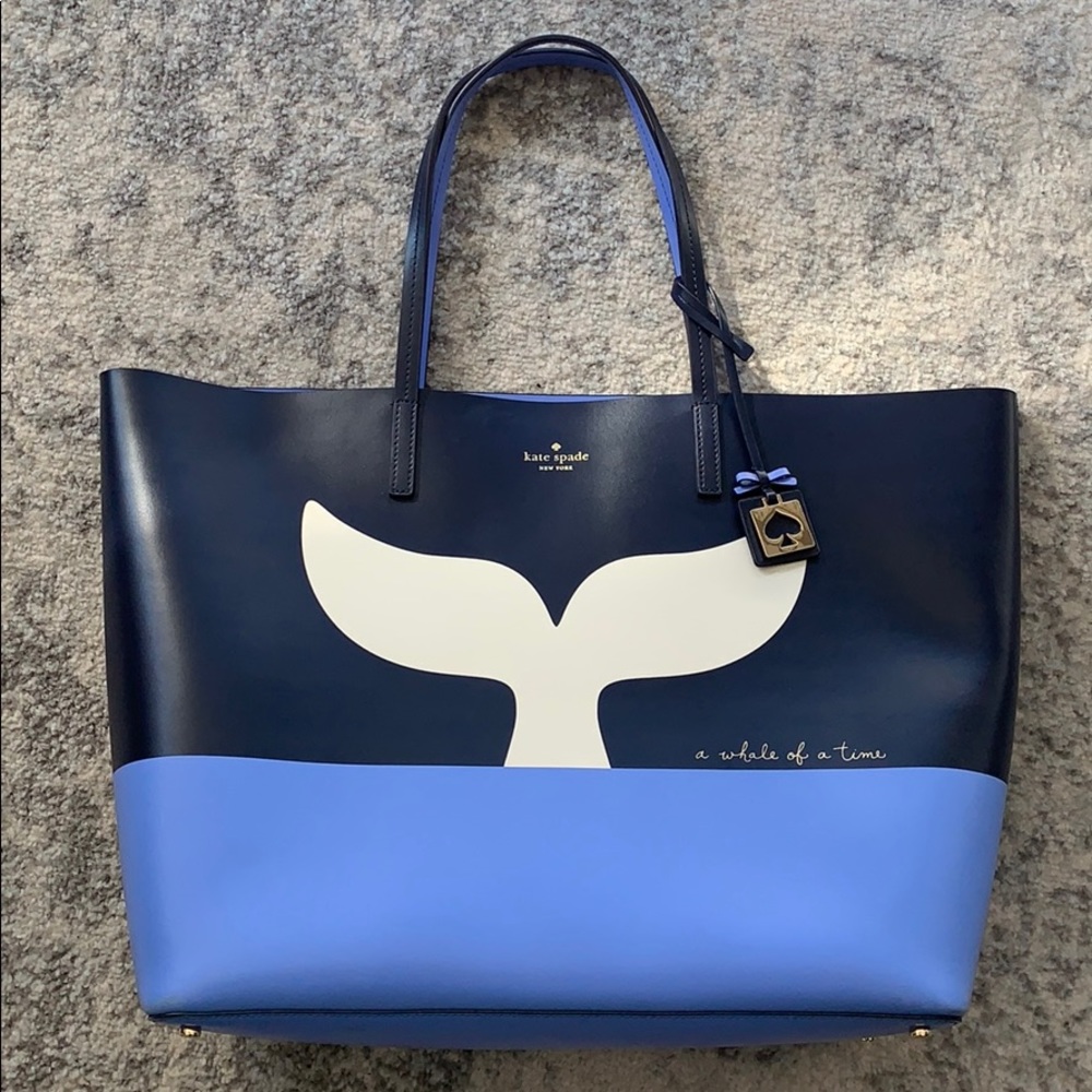 Kate Spade “a whale of a time” tote